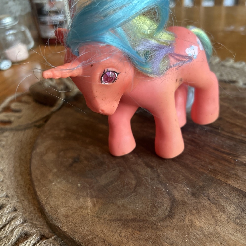 VTG My Little Pony Twinkle Eye Speedy Unicorn Roller Skates, Hasbro 1980s